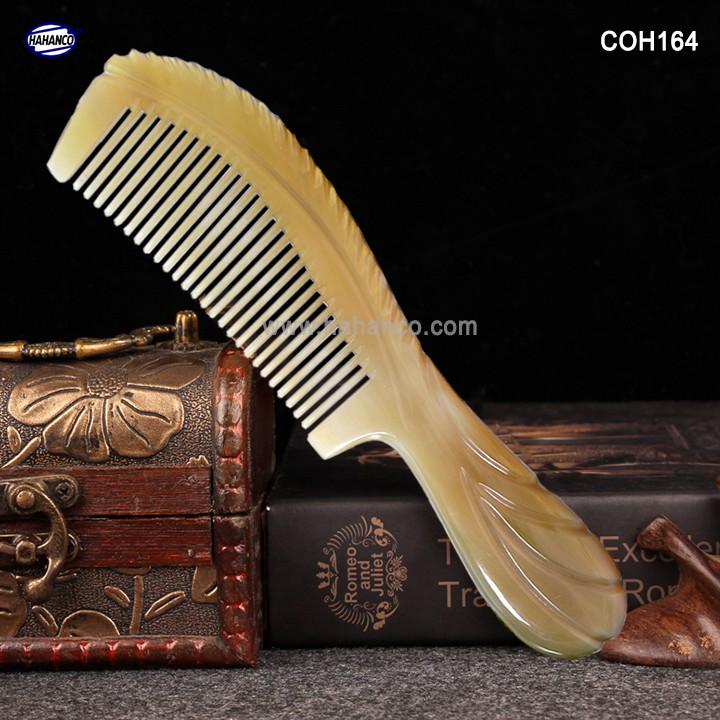 Lược chuôi khía đẹp hoàn hảo vừa tay️ (Size: L - 18cm) COH164 - Lược sừng xuất khẩu Nhật Bản - Chăm sóc tóc