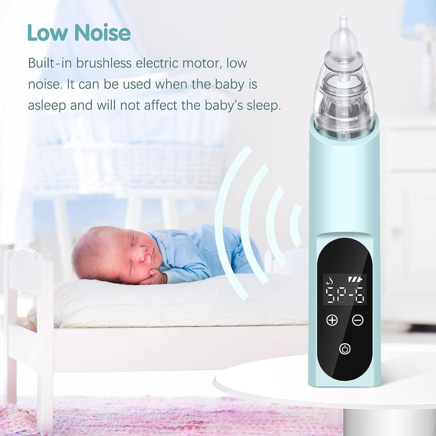 Bỏ bé, máy hút bụi mũi bé, 6 mức năng lượng, 3 mẹo, an toàn vệ sinh cho trẻ sơ sinh và trẻ mới biết đi, mũi điện
