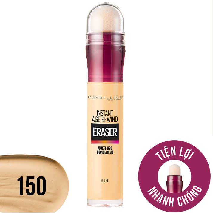 Bút Cushion Che Khuyết Điểm Đa Năng Instant Age Rewind Eraser Multi-use Concealer Maybelline New York 6ml