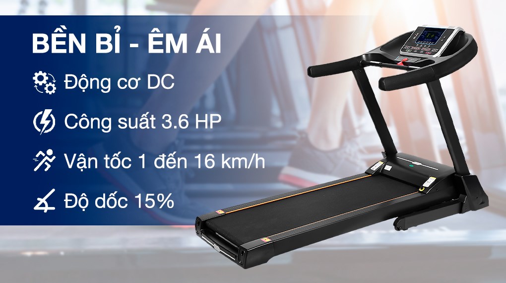 Máy chạy bộ Airbike Sport - Hàng chính hãng