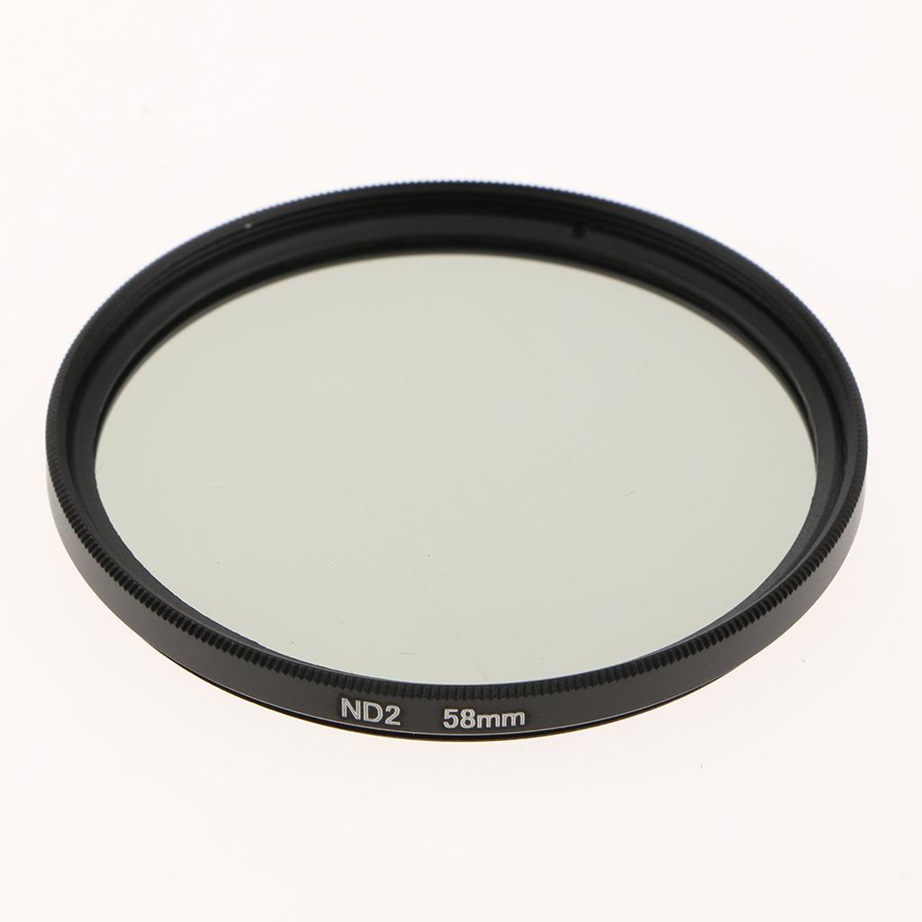 3-Piece Multi-Coated Glass Filter Kit  for 58mm DSLR Lens