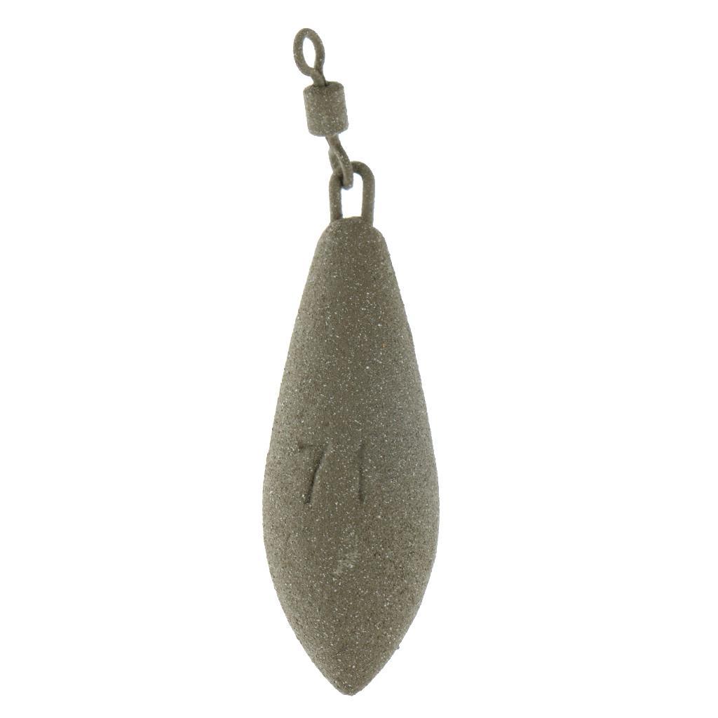 Water Drop Shot Shaped Lead Sinker Fishing Sinker Weights Plummet Saltwater Freshwater Fishing Tackle