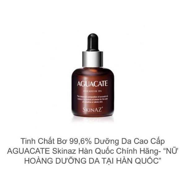 Tinh Chất Bơ 99,6% Aguacate Skinaz Dưỡng Da Cao Cấp + Tặng kèm Túi Xách Thời Trang SkinAz