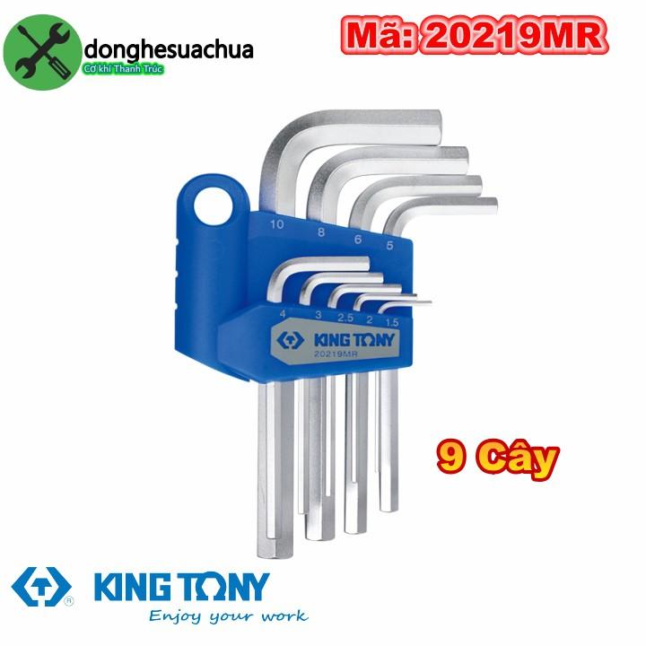 Bộ lục giác ngắn Kingtony 20219MR 9 cây