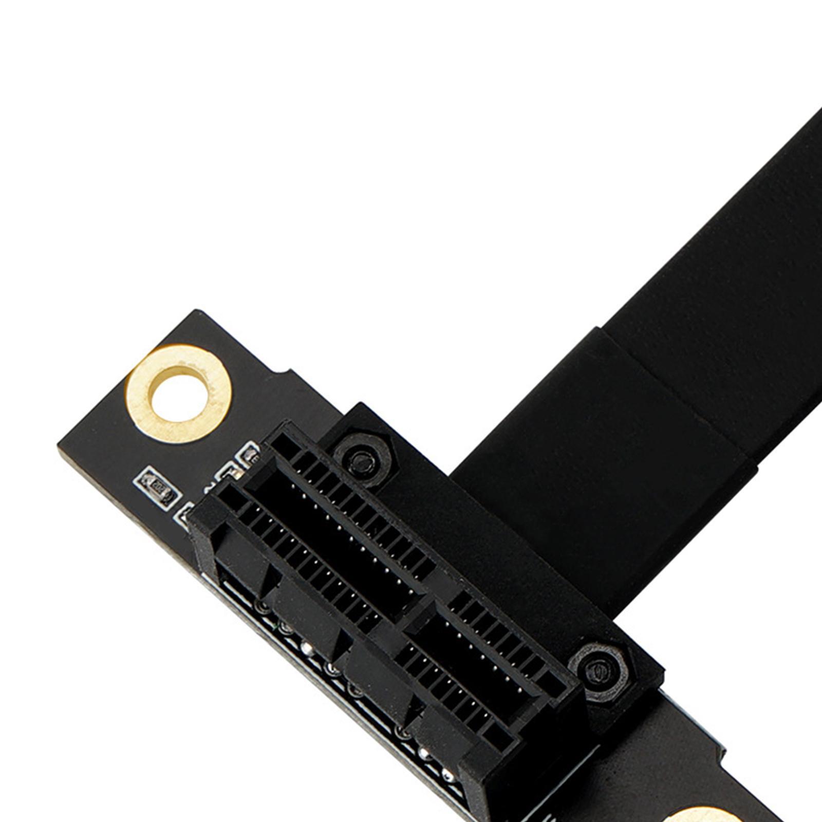 PCI Express Extension Cable PCIe x1 to x1 x4 for Motherboard Converter