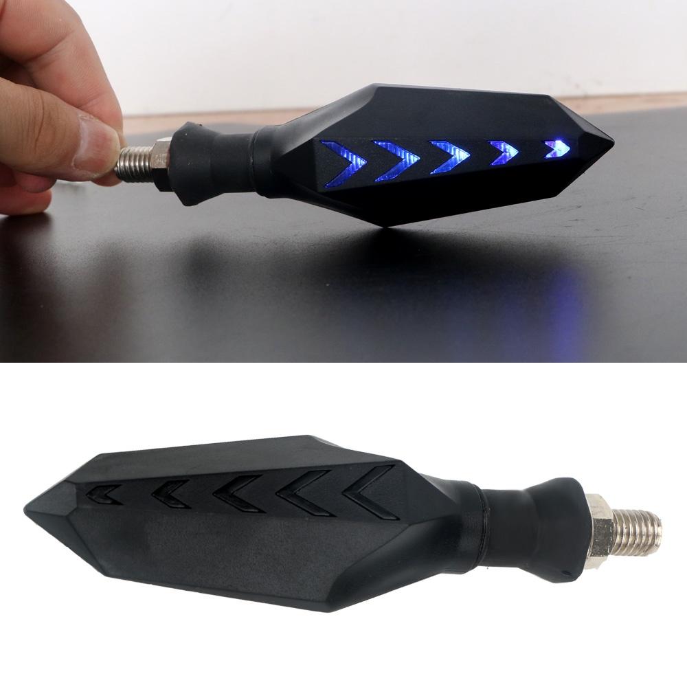 1 cặp đèn LED tín hiệu xi nhan hai mặt gắn đuôi xe mô tô