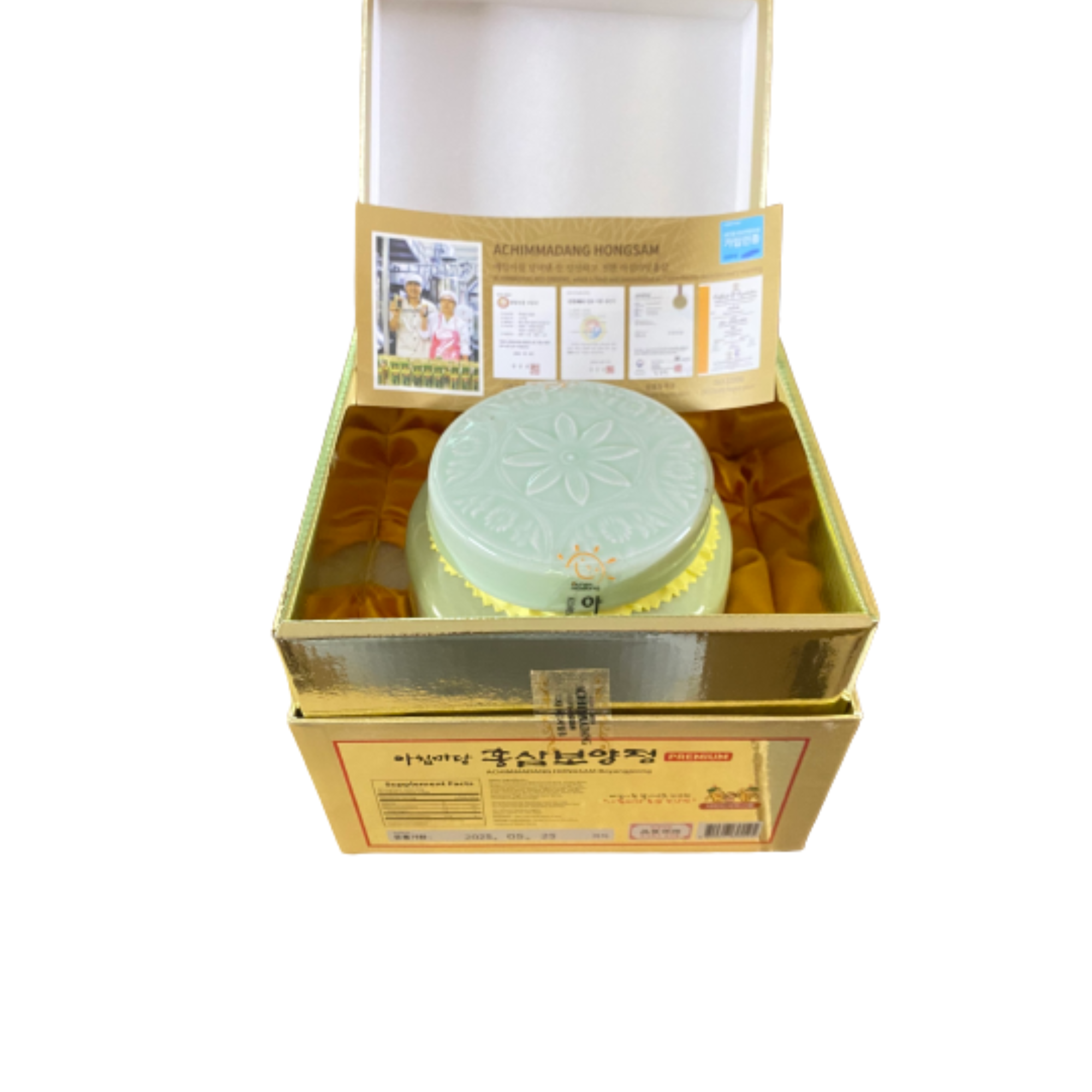 Cao hồng sâm linh chi Achimmadang hàn quốc thượng hạng hũ 1kg
