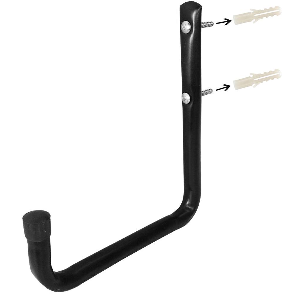 Heavy Duty Garage Hooks Storage Utility Hooks Wall Mounted Kayak Hooks Hangers Organizer with Screws and Wall Anchors