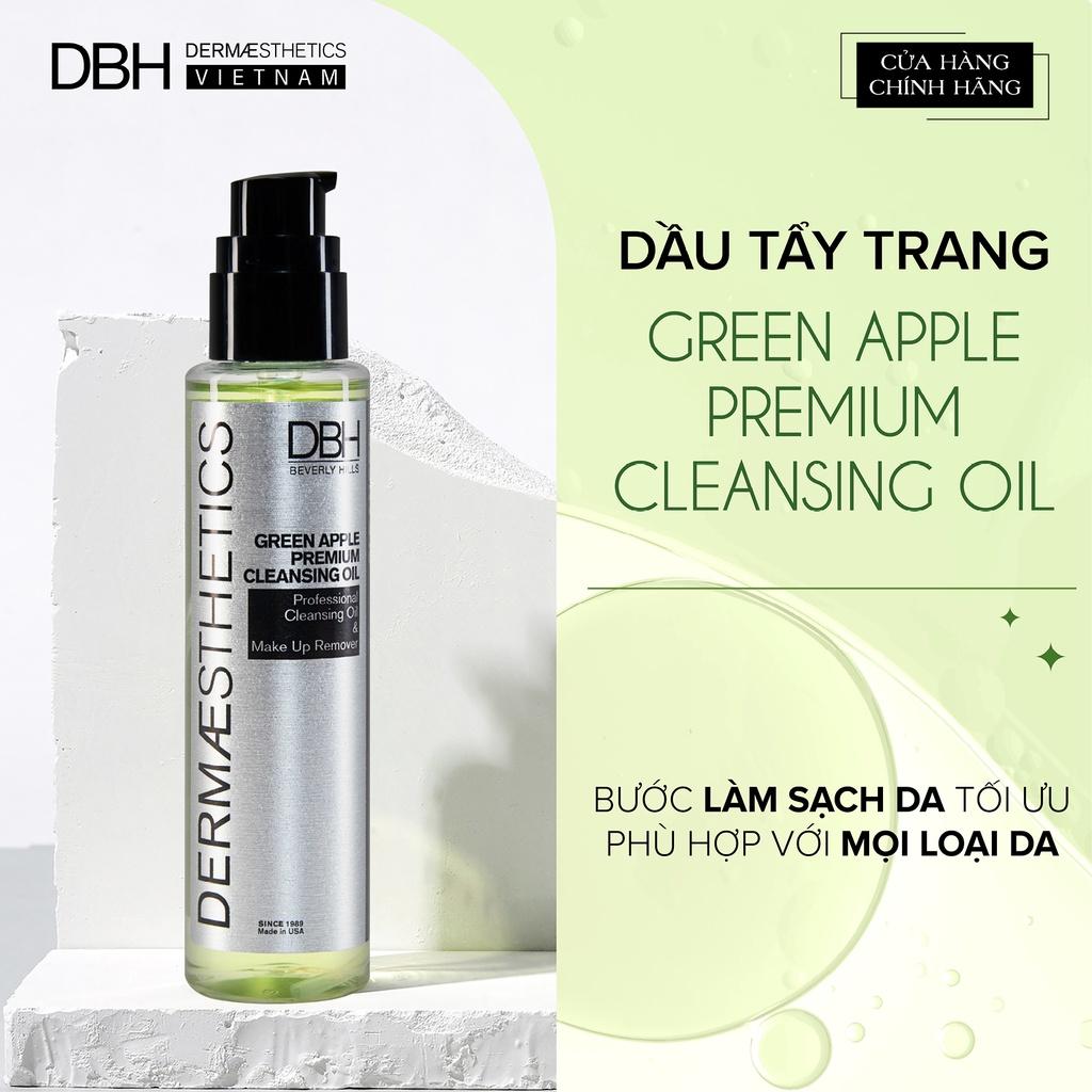 DẦU TẨY TRANG- GREEN APPLE PREMIUM CLEANSING OIL DBH 180ML LÀM SẠCH BỤI BẨN, LỚP MAKEUP