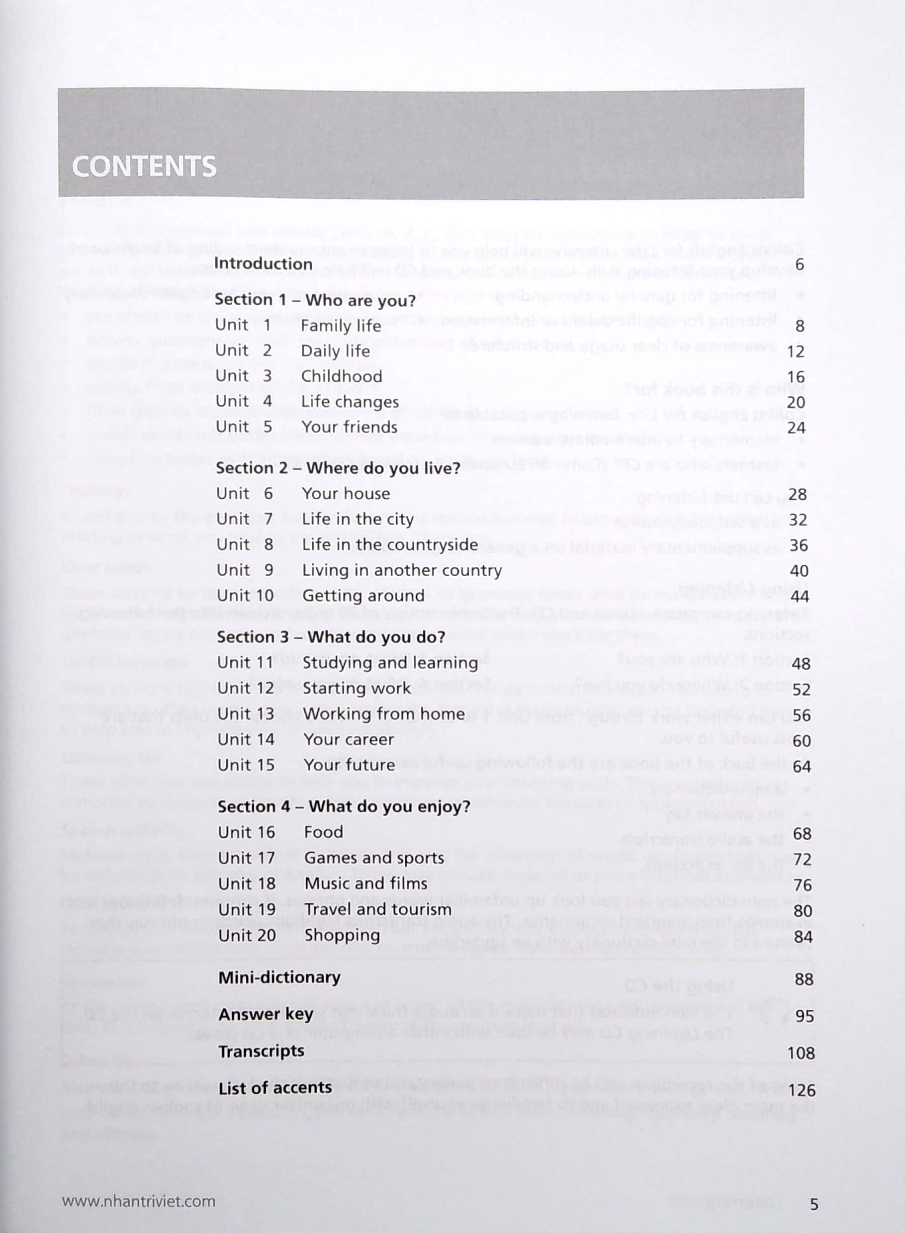 Sách Collins - Listening A2 Pre-Intermediate (Tái Bản)