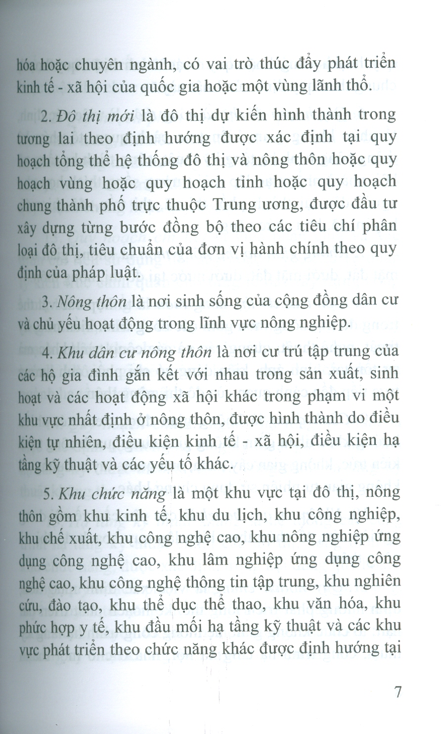 Luật Quy Hoạch Đô Thị Và Nông Thôn Năm 2024