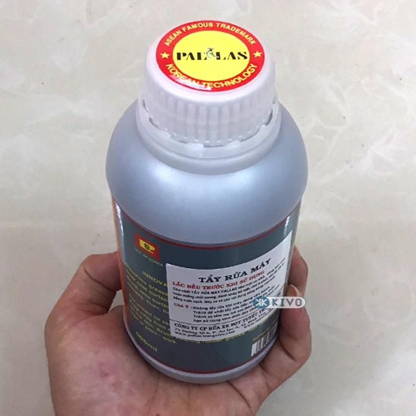 Dung Dịch Tẩy Rửa Lốc Máy Cực Mạnh PALLAS 500ml - Dung Dịch Tẩy Trắng Vệ Sinh Đầu Bò, Bình Xăng Con - Nước Rửa Xe Kivo