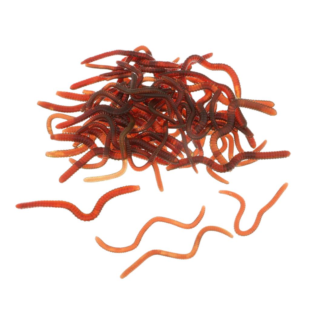 Artificial Simulation Earthworm Clamworm Fishing Lure Bionic Lifelike Bait