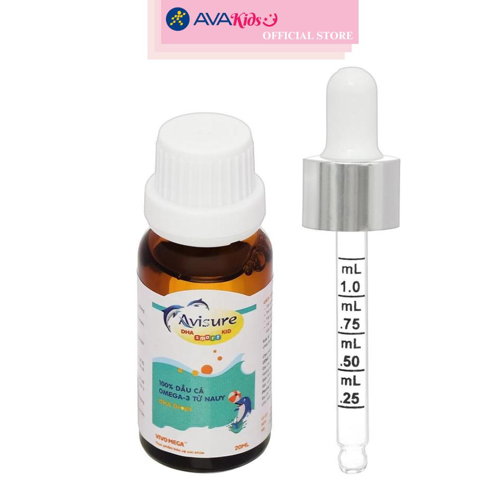 Siro Avisure DHA Smart Kid phát triển não bộ, thị lực 20 ml (từ 0 tháng)