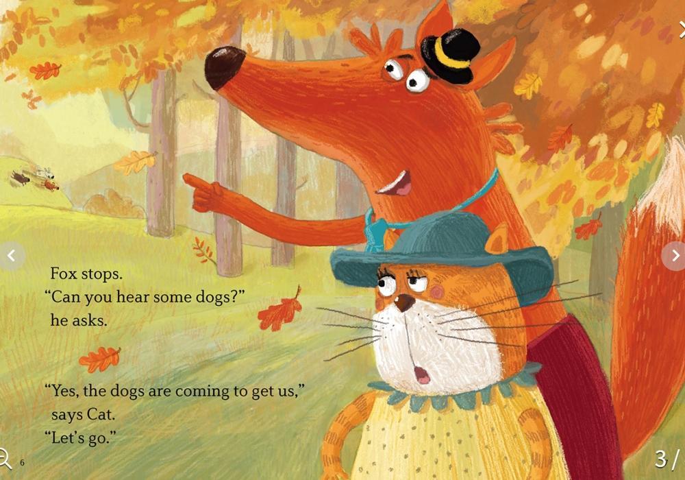 Sách ngoại văn: EF Classic Readers Level S, Book 6: The Fox And The Cat