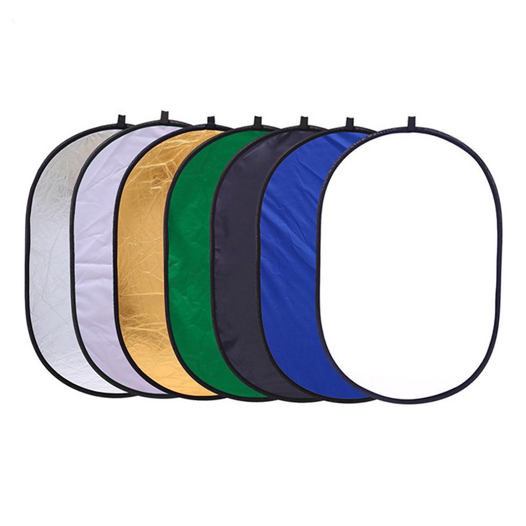 Photography 7 in 1 Collapsible Photo Disc Light Reflector 90x120cm Diffuser