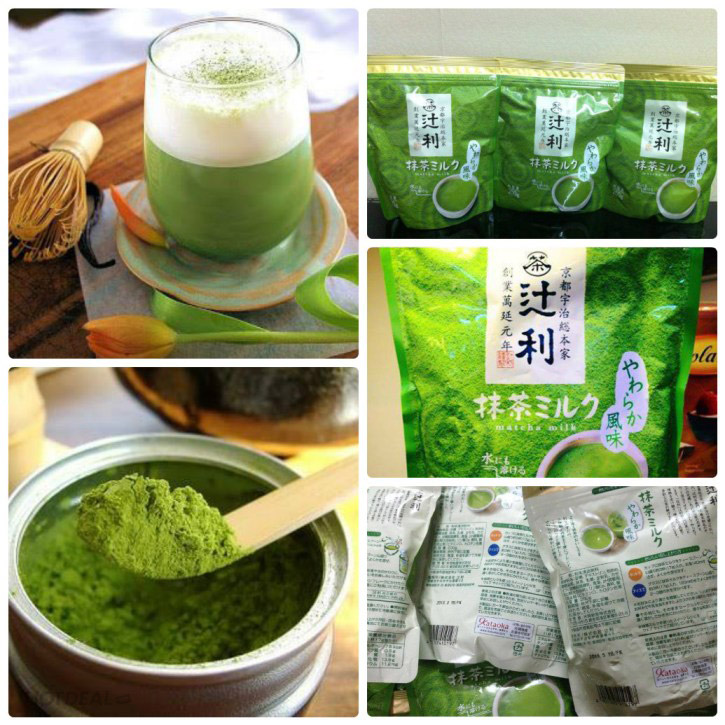 Bột sữa trà xanh Matcha Milk Nhật Bản