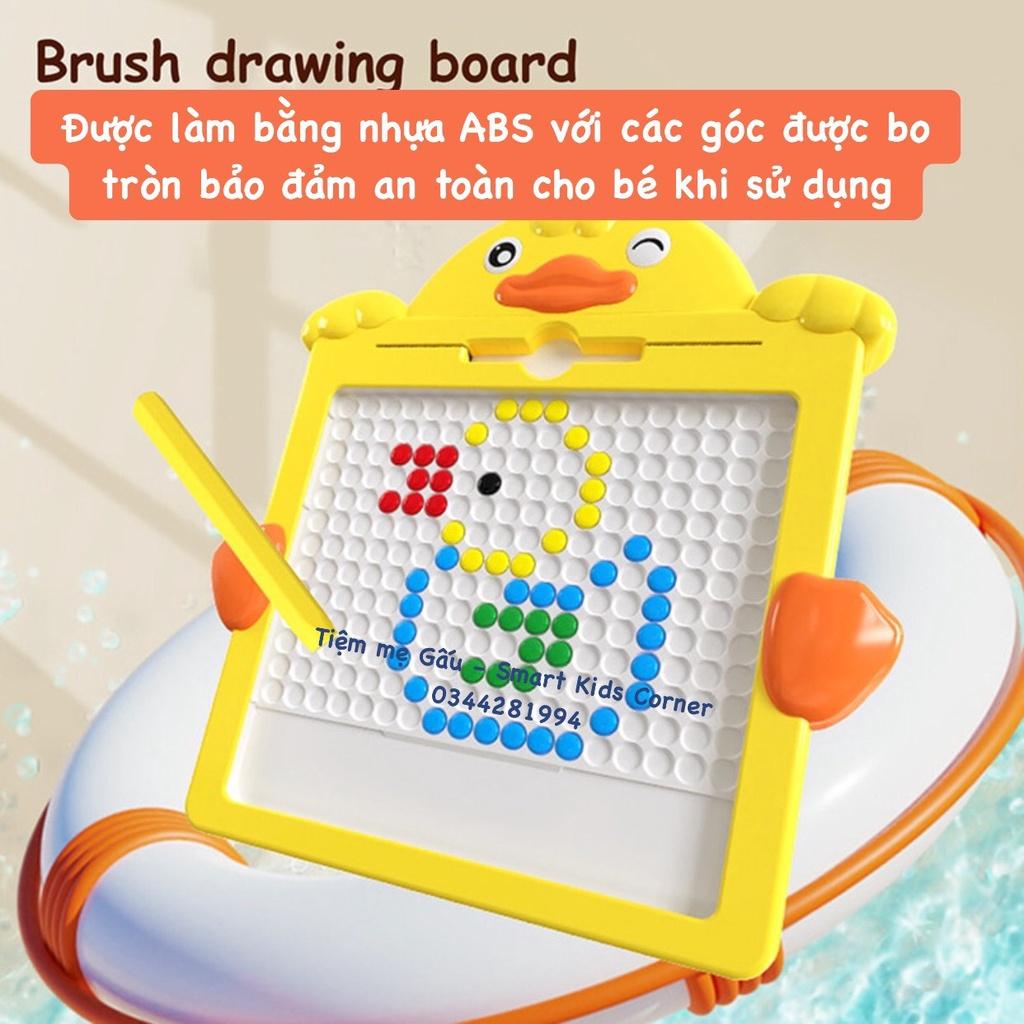 BẢNG VẼ NAM CHÂM, XẾP HÌNH HẠT NAM CHÂM THẾ HỆ MỚI CÓ BÚT TỪ TÍNH MAGNETIC DOT DRAWING BOARD