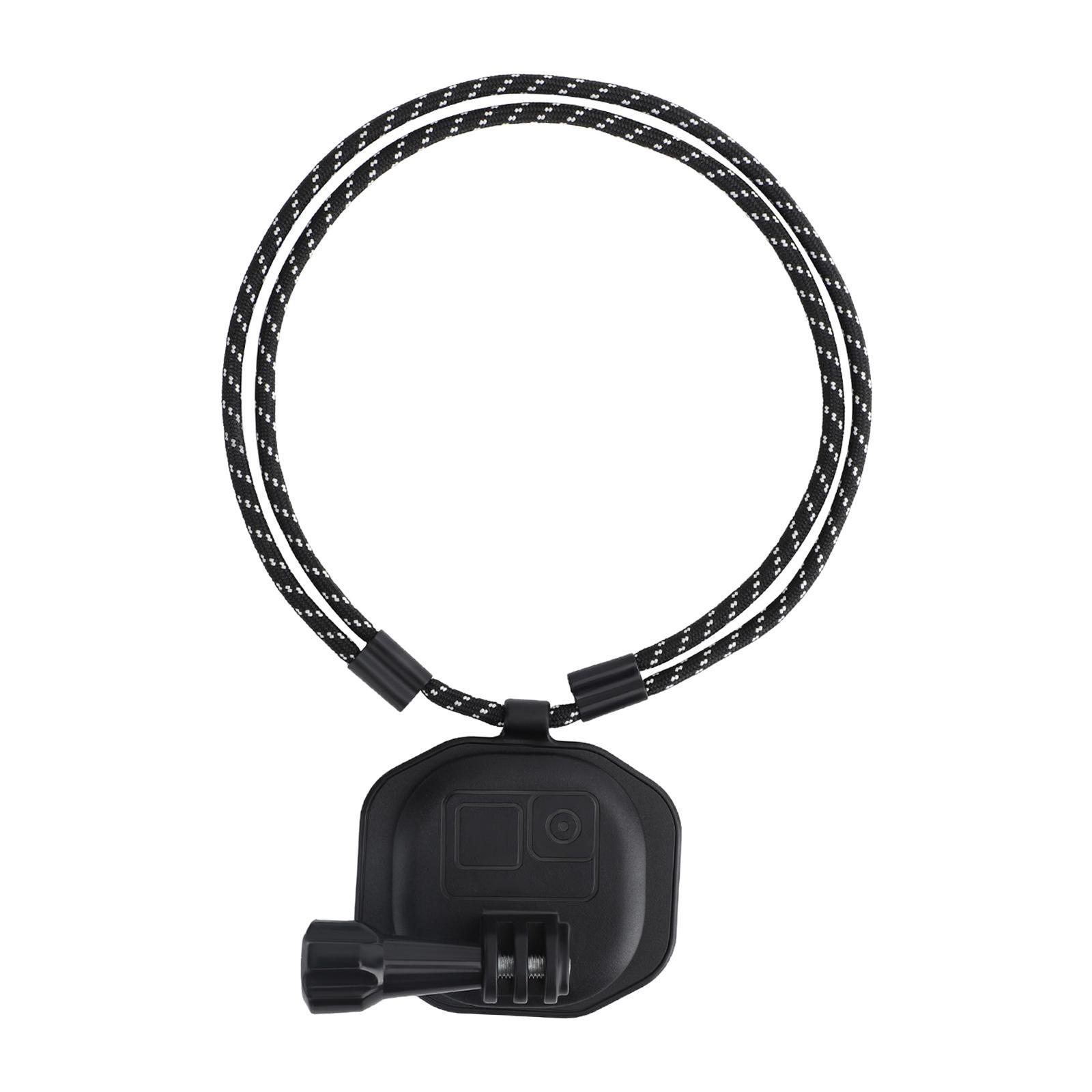 POV Neck Selfie Holder with Adjustable Lanyard for Sports Camera