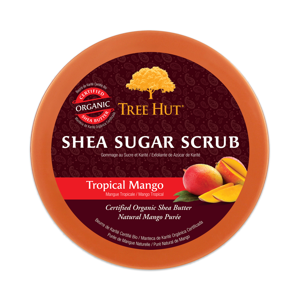 Tẩy tế bào chết cơ thể Tree Hut Shea Sugar Scrub Tropical Mango