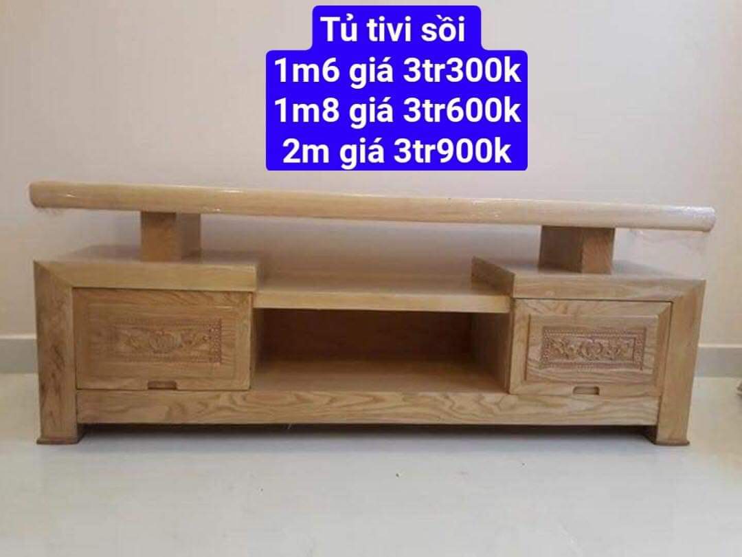 Tủ tivi -Kệ ti vi gỗ sồi nhiều kích thước