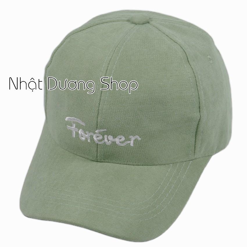 Nón kết Forever chất liệu vải nhung mềm mại thích hợp cho cả nam và nữ