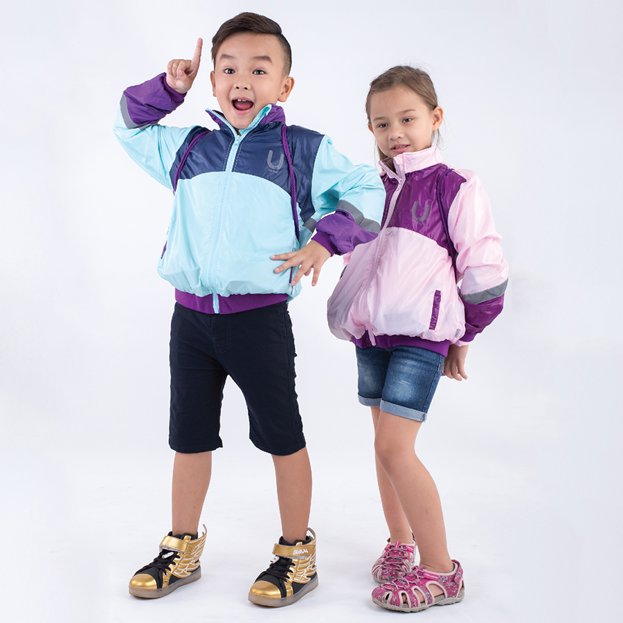 Áo Khoác An Toàn UGETHER U2KID - Hồng (Size 5-6)