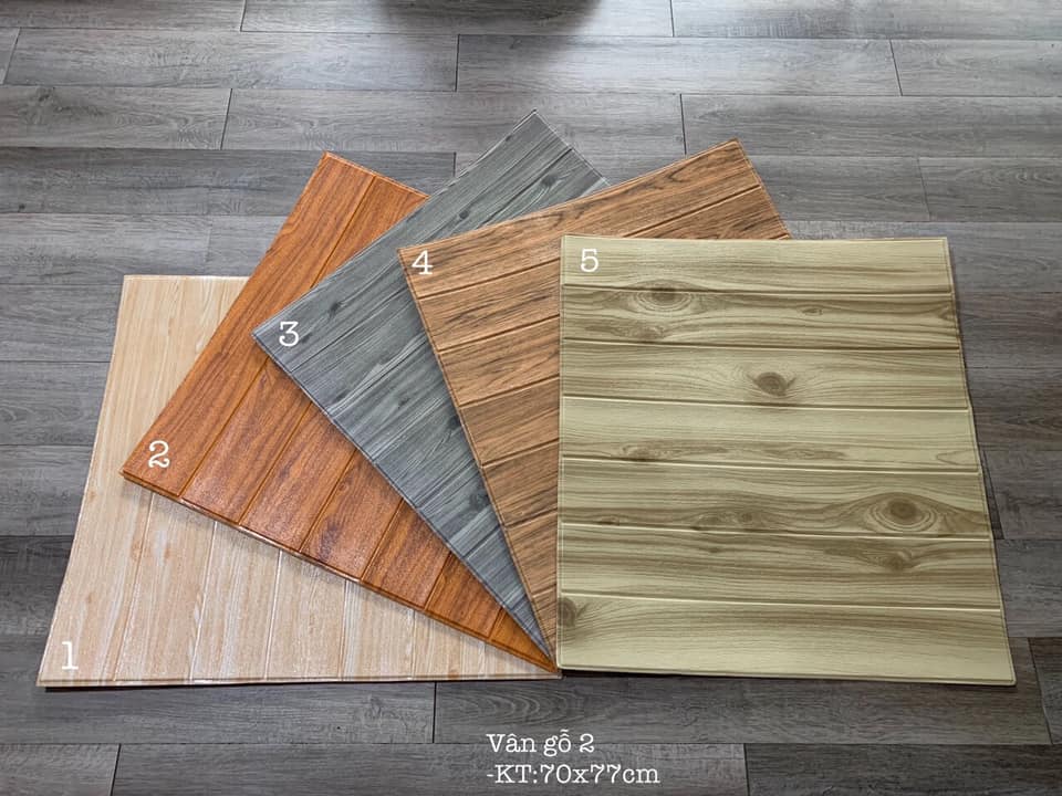 COMBO 10 Tấm Xốp Dán Tường Vân Gõ Bắt Mắt - Màu Sắc Chân Thực - Cách Âm,Cách Nhiệt, Chống Ẩm mốc, Chống Va Đập Và Chống Bụi - Chăm Sóc Nội Thất Cho Tổ Ấm Của Bạn