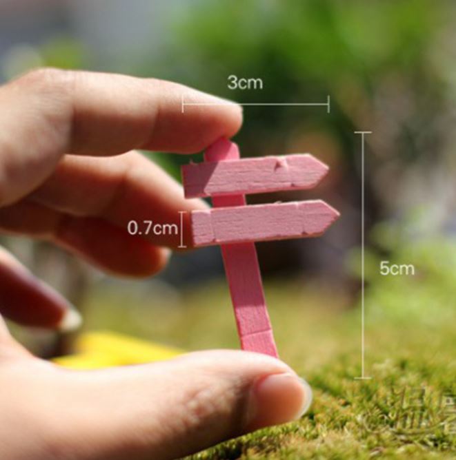 Hàng Rào Gỗ Mini Trang Trí Tiểu Cảnh