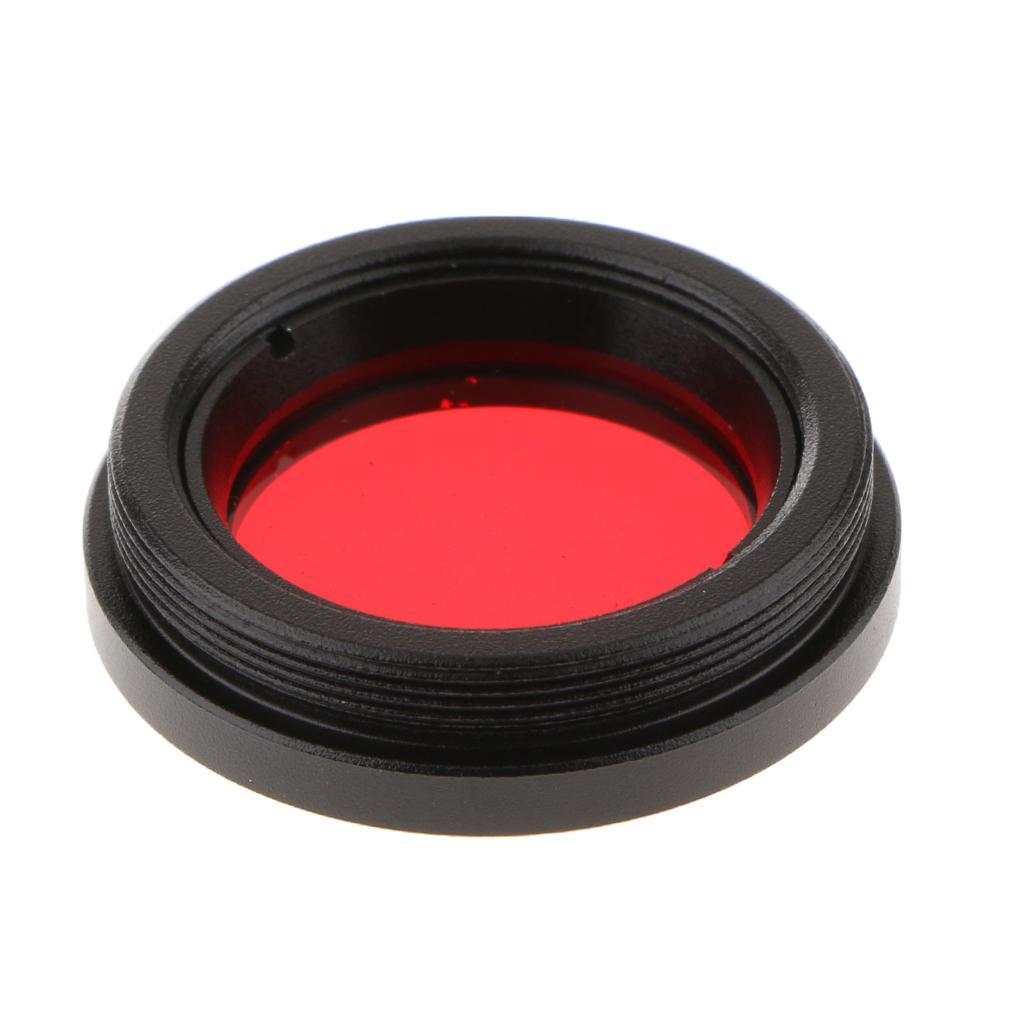 Telescope Eyepiece Barlow Lens 5X for Astronomical Photography + Filter #25A
