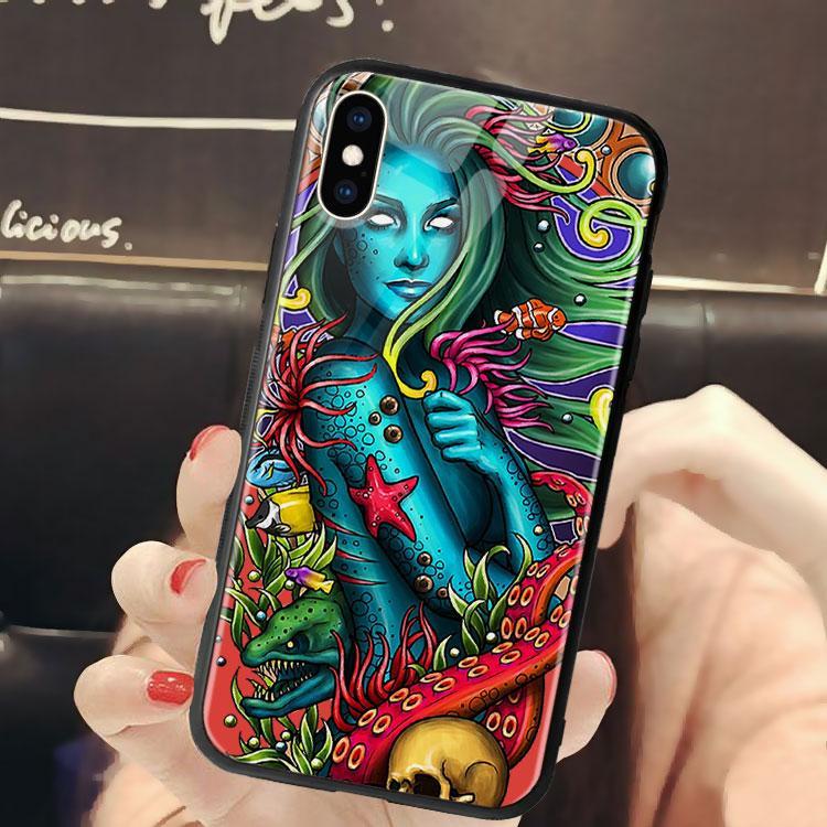 Ốp Lưng Cô Gái Kiểu Độc Dành Cho Iphone 6/6Plus/6S/6S Plus/7/7Plus/8/8Plus/X/Xs/Xs Max/11/11 Promax/12/12 Promax Lpc20120215