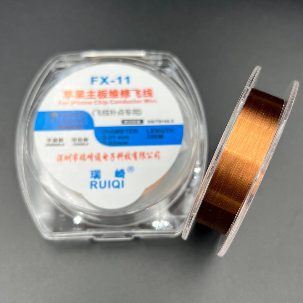 Dây đồng câu mạch RUIQI cỡ 0.01 - 0.02mm dài 200m