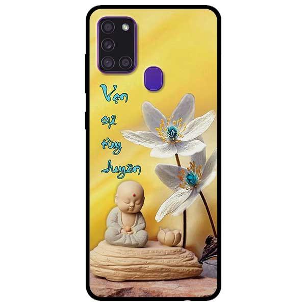 Ốp lưng dành cho Samsung Galaxy A12 - A21s - A31 - mẫu Vạn Duyên Hoa Trắng