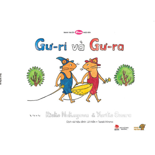 Ehon - Phát triển quan sát - Combo &quot;Gư- ri , Gư- ra du ký&quot; - cho bé 3-6 tuổi