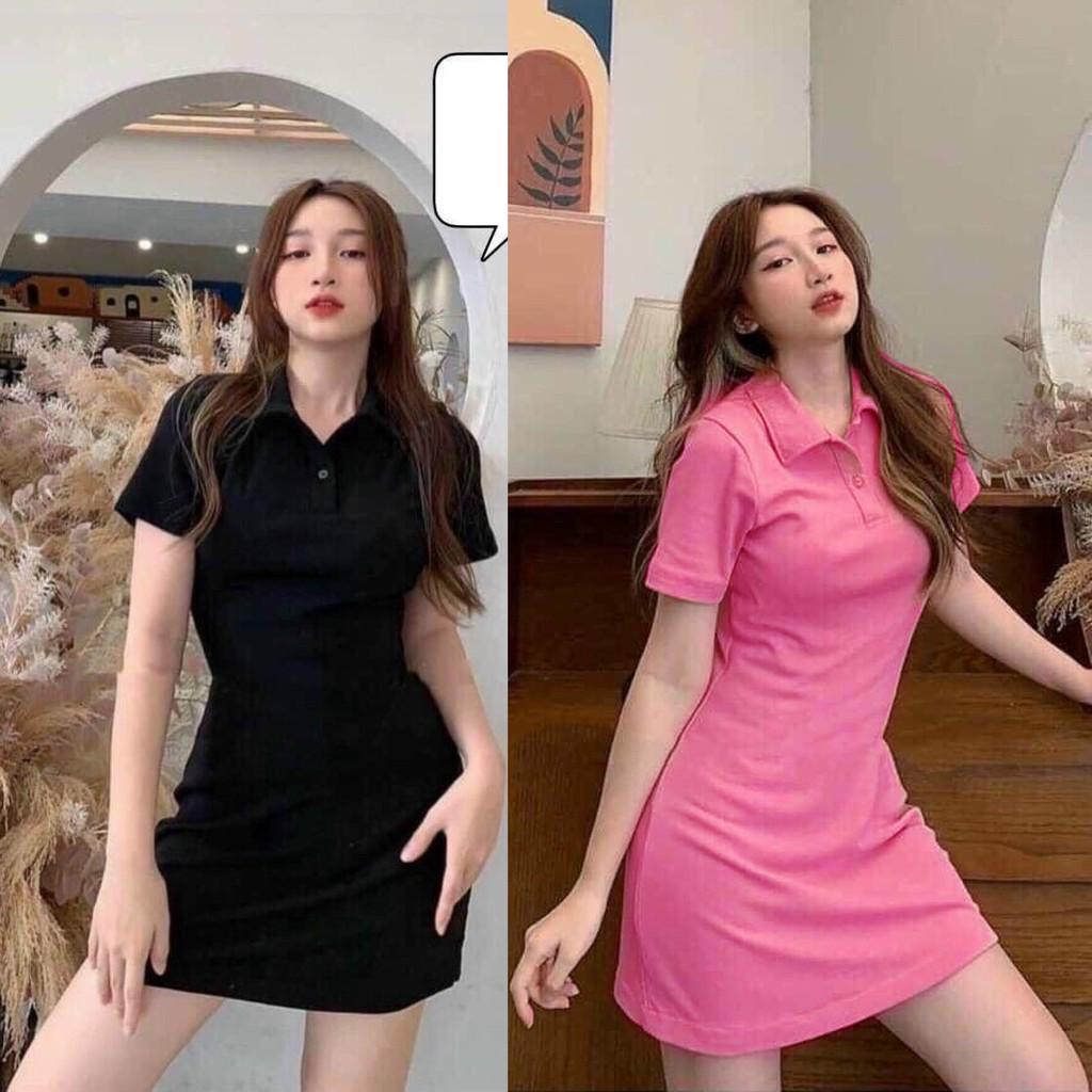 Đầm nữ cổ polo thời trang XIXO - DAM0049