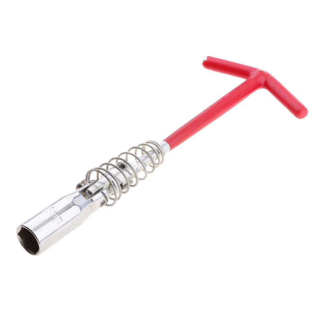 2X Spark Handle Removal Tool 16mm/21mm Flexible Spanner Socket Wrench