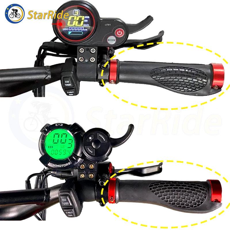 Tay cầm bìa cho Kaabo Wolf 11 Warrior King x Electric Trocky Grips Phụ tùng phụ tùng Tay cầm Găng tay Phụ kiện Color: White