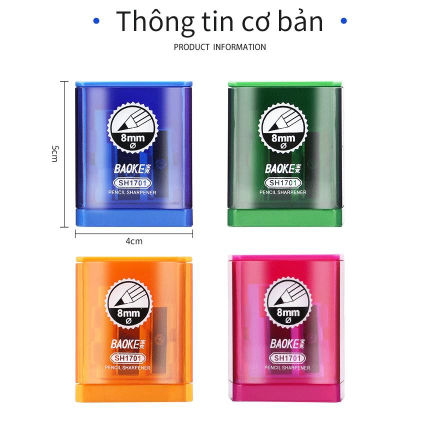 4 cái Chuốt Gọt Bút Chì-SH1701/BAOKE