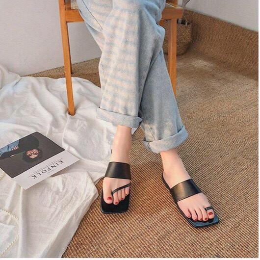 Dép lê nữ xỏ ngón quai ngang big size cao cấp Đẹp & shock MS 255