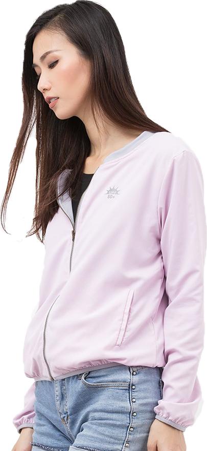 Hình ảnh Áo khoác nữ chống nắng UPF50+  hồng nhạt Zigzag JAC00307 tặng khẩu trang lớn trị giá 129k