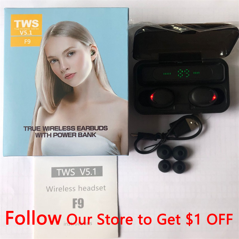 DODOCASE F9 TWS Tai Nghe Nhét Tai Không Dây Âm Thanh Nổi 5.0 Tai Nghe Bluetooth-Tai Tai Nghe Nhét Tai Nghe Hai Tai Gọi Tai Nghe Dành Cho Xiaomi