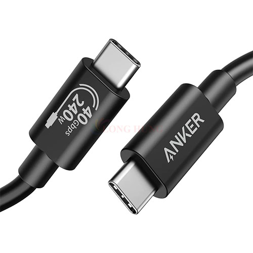 Cáp USB Type-C to Type-C Anker 515 Cable 1m A8487 - Hàng chính hãng