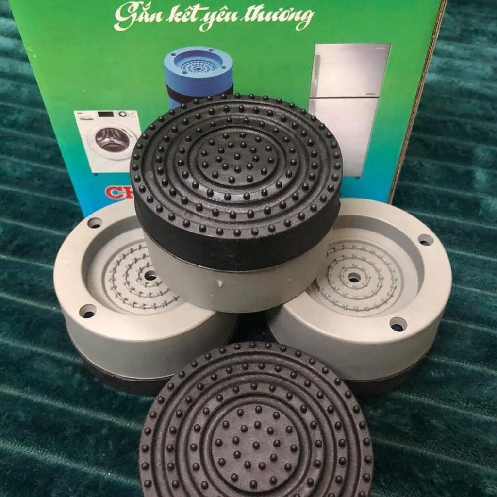 Bộ 04 Chân Kê Máy Giặt Chống Rung, Chống Ồn, Chống Xê Dịch Giúp Tăng Tuổi Thọ Máy Giặt - Giao Hàng Toàn Quốc