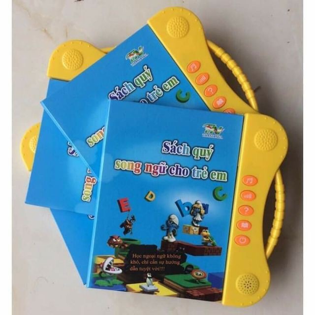 Sách Nói Điện Tử Song Ngữ Anh- Việt Giúp Trẻ Học Tốt Tiếng Anh- Bản nâng cấp 3+