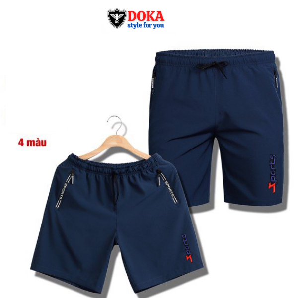 Combo 2 Quần shorts thể thao nam ( Tặng 1 áo thun nam ngẫu nhiên theo cân nặng ) dạng sọt sport đùi chất thun lạnh 4 chiều cao cấp phù hợp tập gym hay mặc nhà màu trắng và đen DUI-P101
