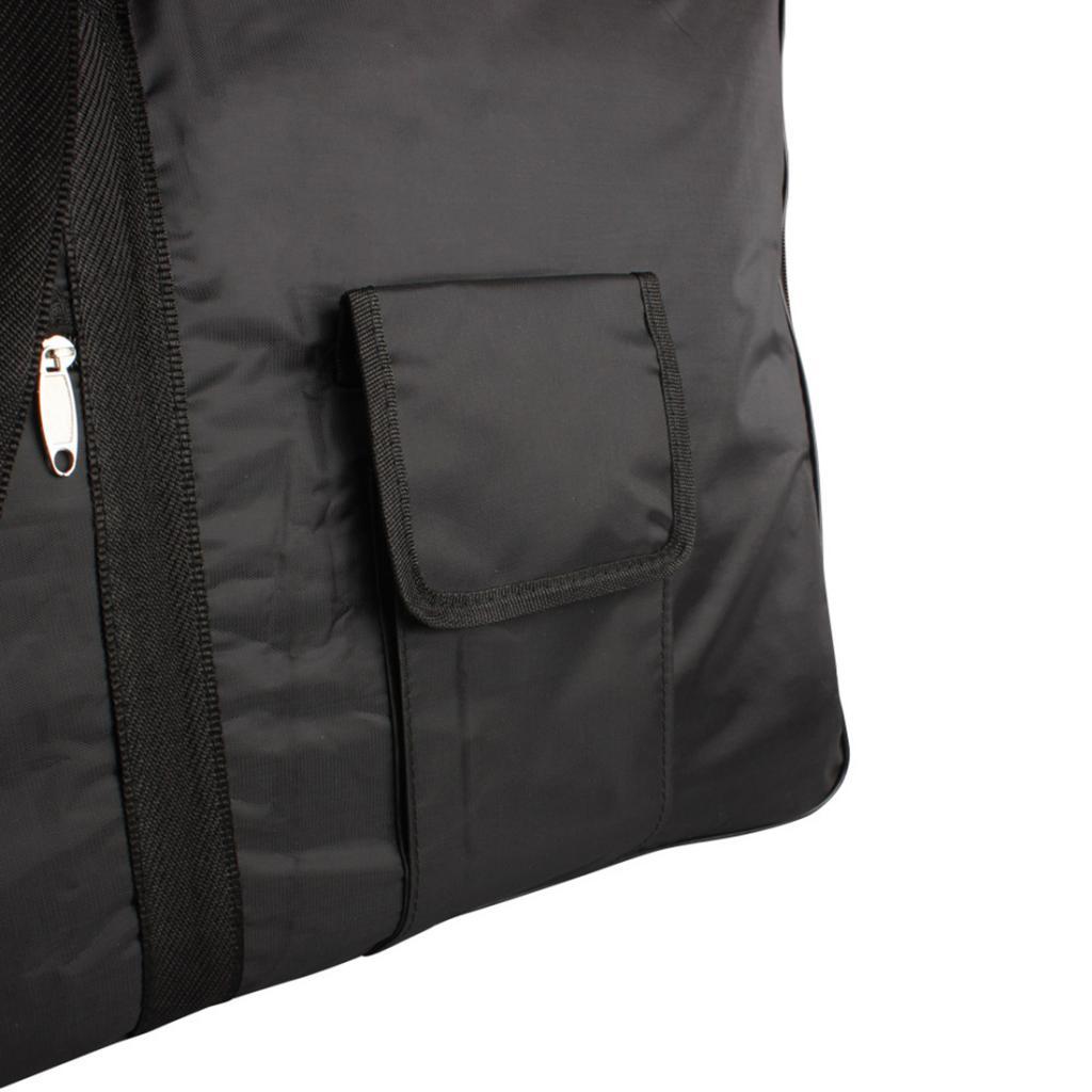 Sunnimix Nhẹ Bền Vải Oxford Đen 61 Phím Đàn Phím Điện Tử Đàn Organ Buổi Biểu Diễn Túi Mềm Mại Ốp Lưng Người Tổ Chức