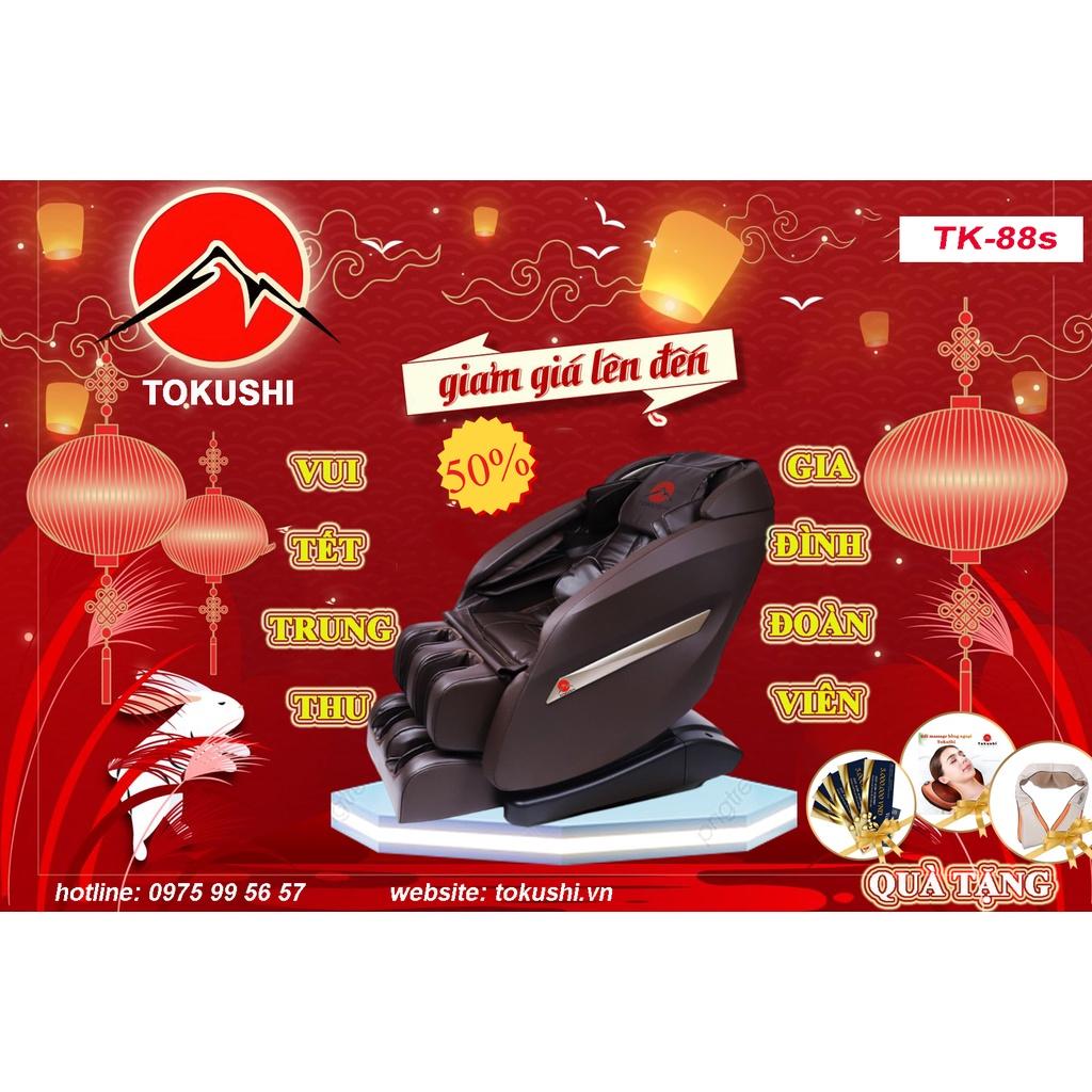 Ghế massage Toàn thân Tokushi TK-88S - bảo hành 10 năm