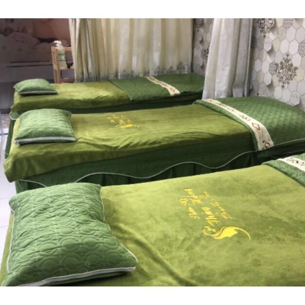 Vỏ gối + ruột gối spa