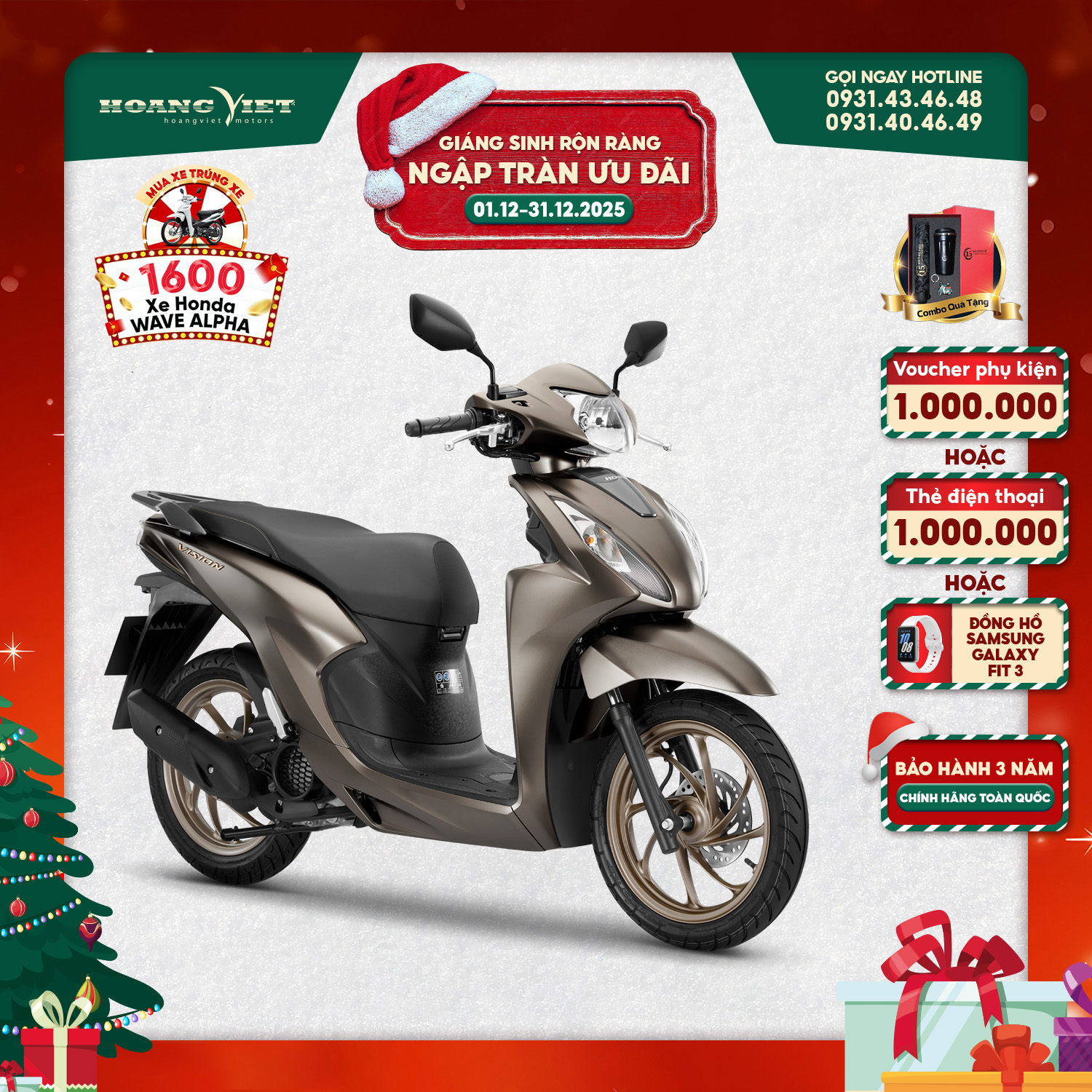 Xe Máy Honda Vision 2026 - Phiên Bản Đặc Biệt