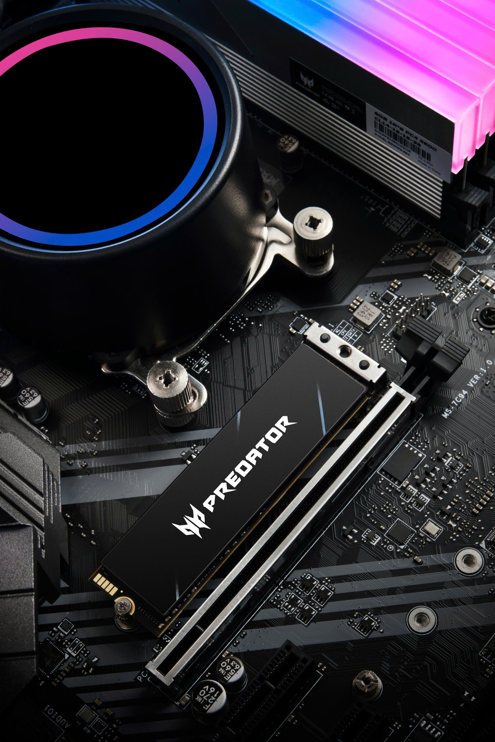Ổ cứng SSD Acer Predator GM7000 NVMe PCIe Gen4 Gaming - Hàng chính hãng bảo hành 5 năm - Hàng chính hãng